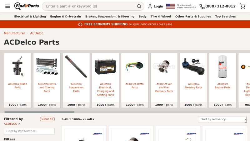 ACDelco Parts acdelco car parts