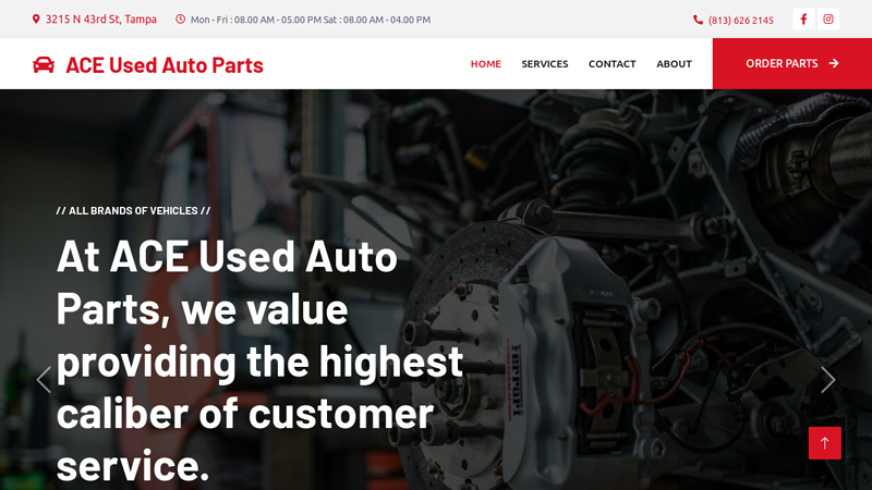 ACE Used Auto Parts ace auto parts tampa florida