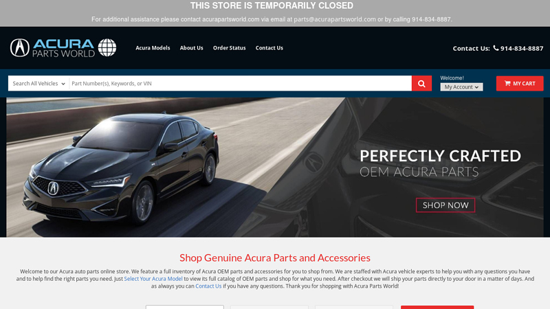 Acura Parts World acura tl car parts