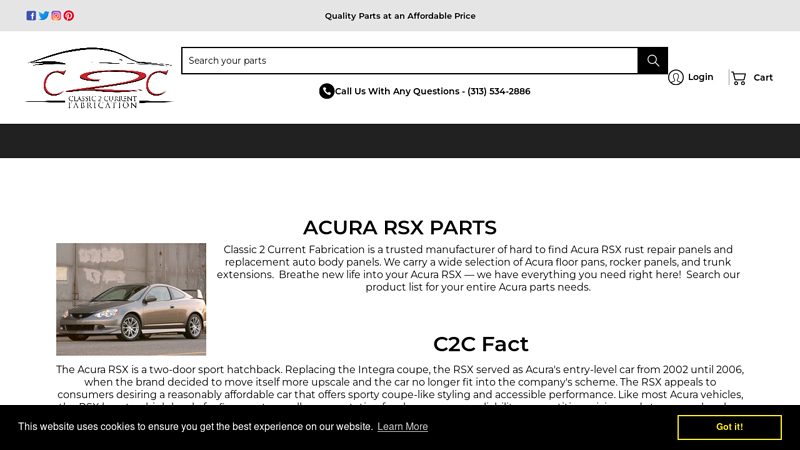 Acura RSX Parts rsx car parts