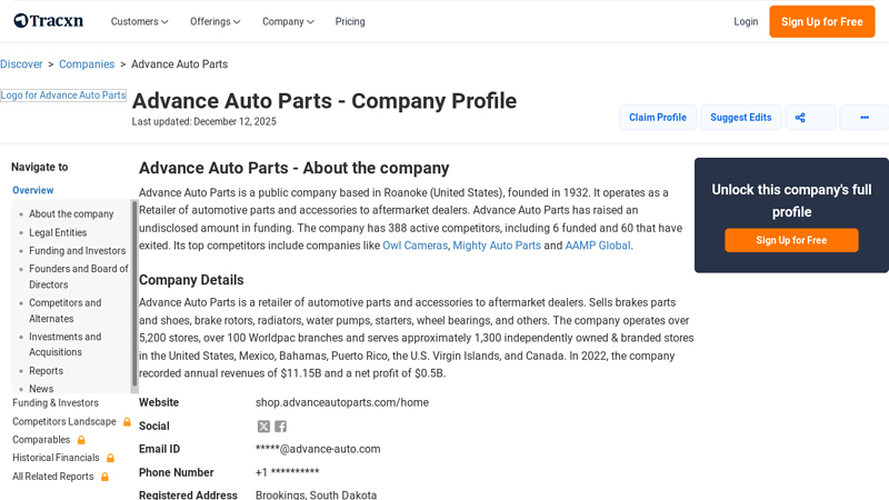 Advance Auto Parts advance auto parts clearwater