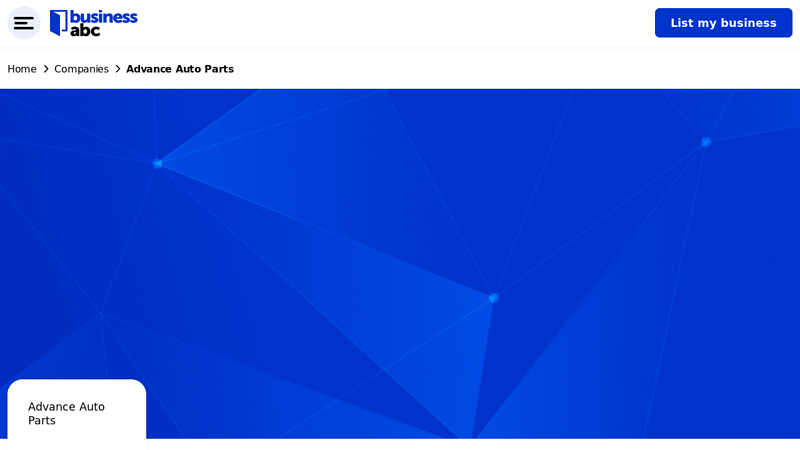 Advance Auto Parts advance auto parts roanoke al