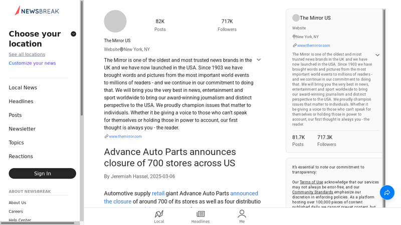 Advance Auto Parts announces closure of 700 stores across US advance auto parts wichita falls closing