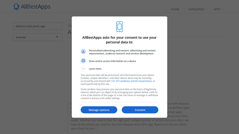 Advance auto parts app apps for Android napa auto parts app for android