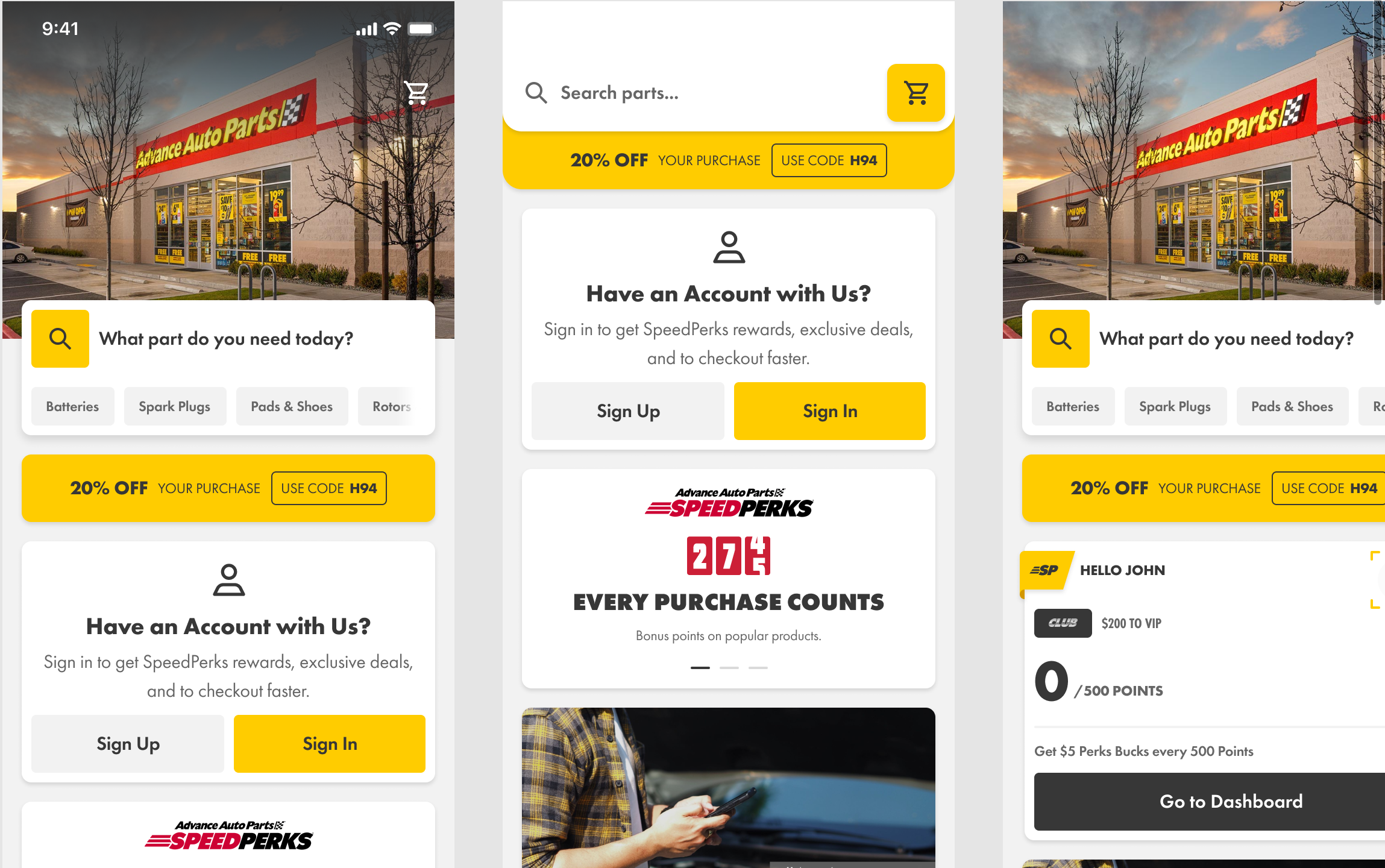 Advance Auto Parts App guide