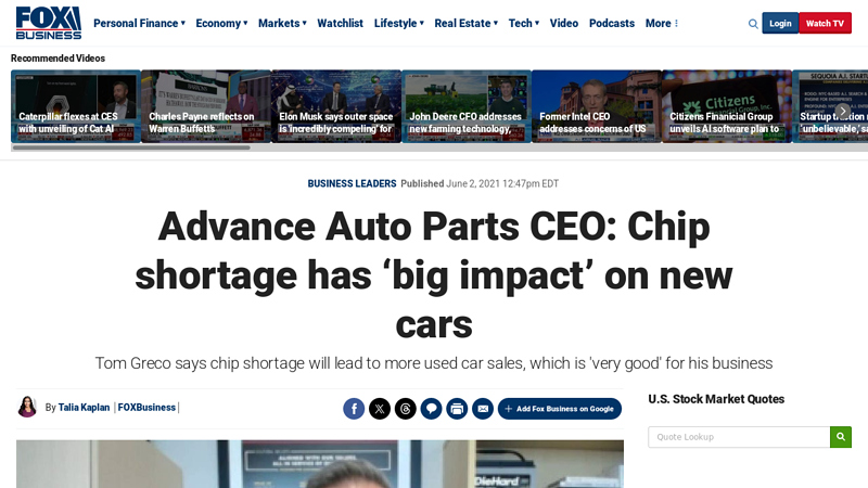 Advance Auto Parts CEO advance auto parts stuart fl