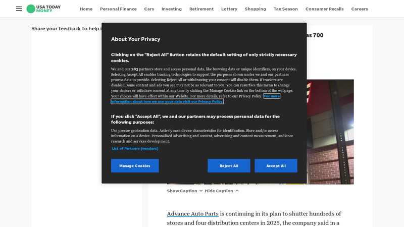 Advance Auto Parts continuing to close stores advance auto parts atlanta hwy