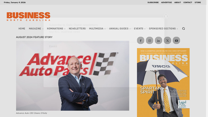 Advance Auto Parts hired Shane O'Kelly to drive its finances in a ... advance auto parts atlanta