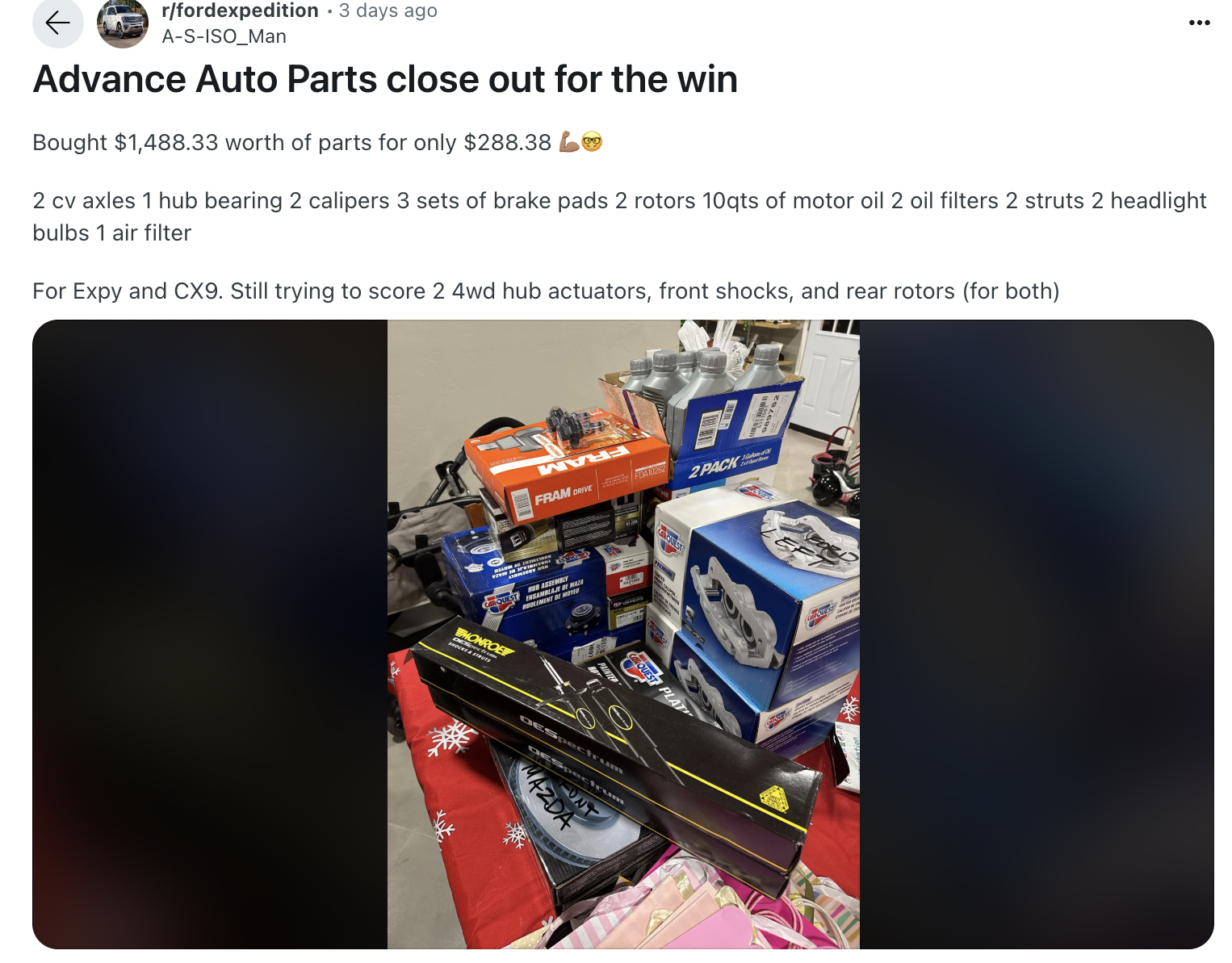Advance Auto Parts Promo guide