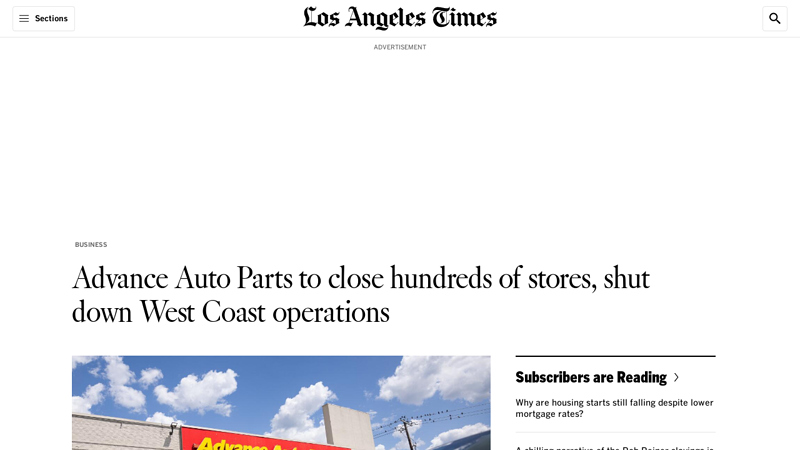 Advance Auto Parts to shut down West Coast operations advance auto parts spokane wa