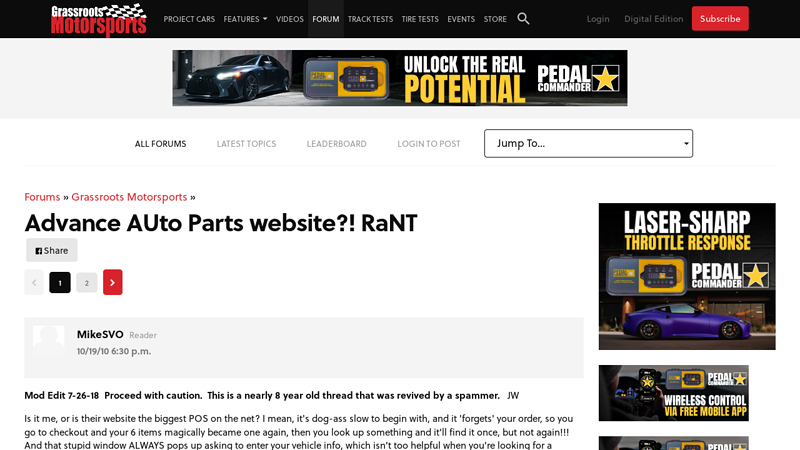 Advance AUto Parts website?! RaNT best buy auto parts