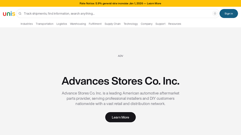 Advance Stores Co. Inc. raleigh auto parts