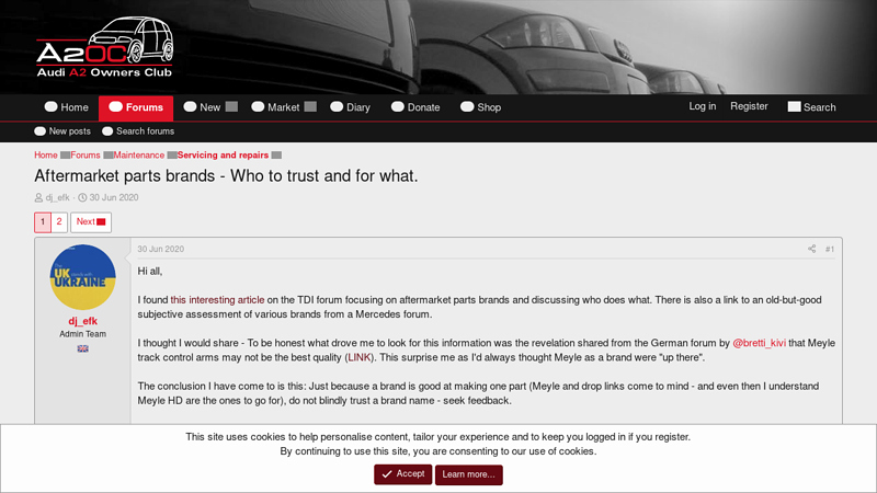 Aftermarket parts brands car parts review