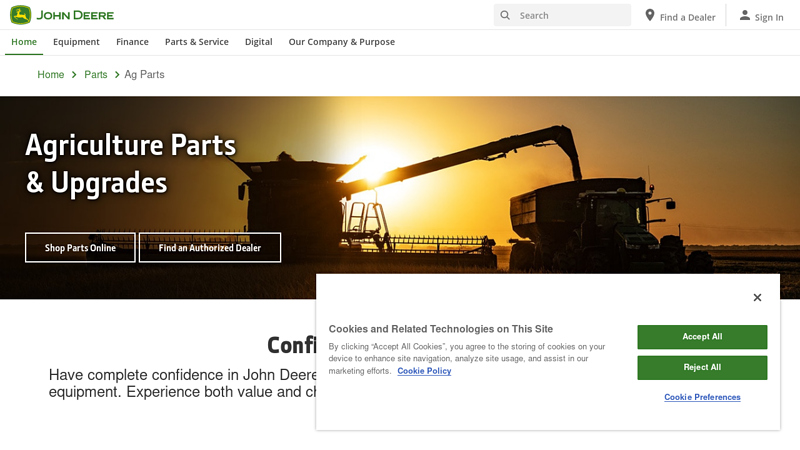 Ag Parts & Attachments jd lawn tractor parts