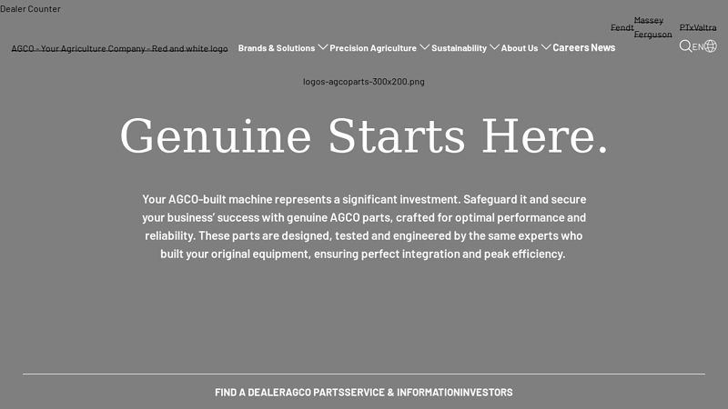 AGCO Parts mf tractor parts