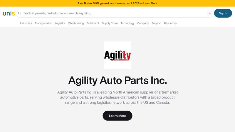 Agility Auto Parts Inc. arlington tx auto parts