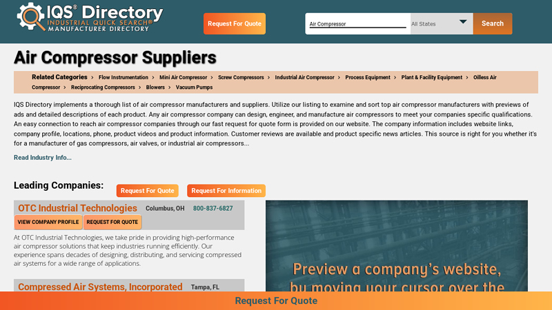 Air Compressor Manufacturers car air pump compressor parts