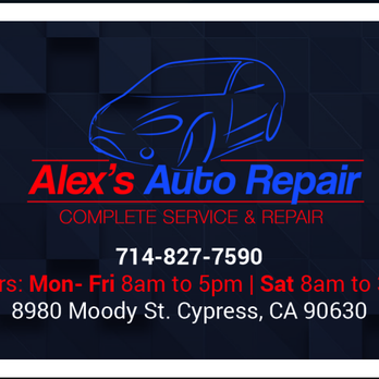 Alex Auto Parts guide
