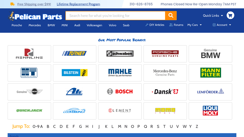 All Brands c and m auto parts