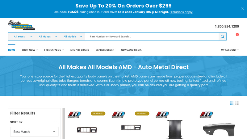 All Makes All Models AMD auto direct auto parts