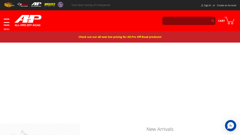 All-Pro Off-Road toyota off road parts