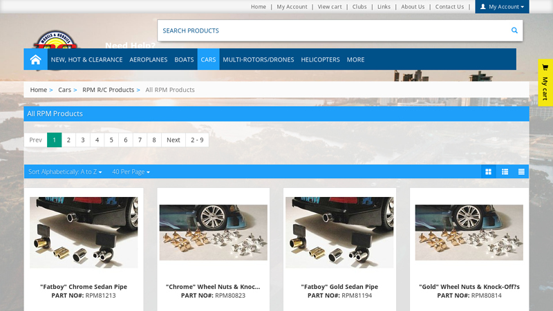 All RPM Products rpm rc car parts