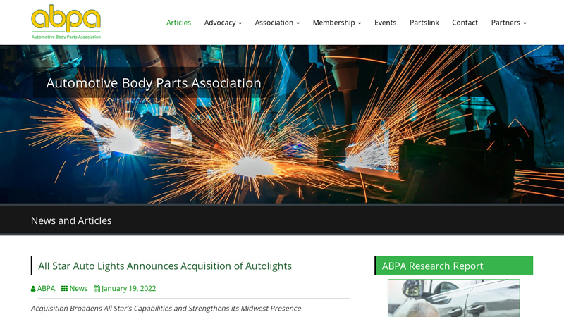 All Star Auto Lights Announces Acquisition of Autolights all star auto parts-