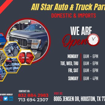 All Star Auto & Truck Parts guide