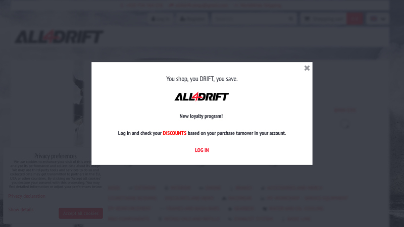 All4Drift drift auto parts