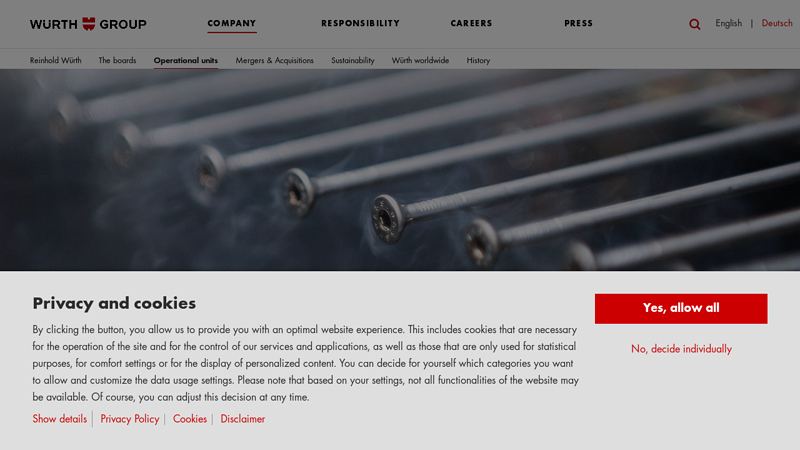 Allied Companies - Operational units car parts into furniture