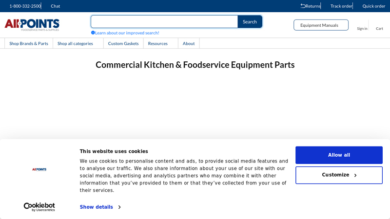 Allpoints lunch truck parts
