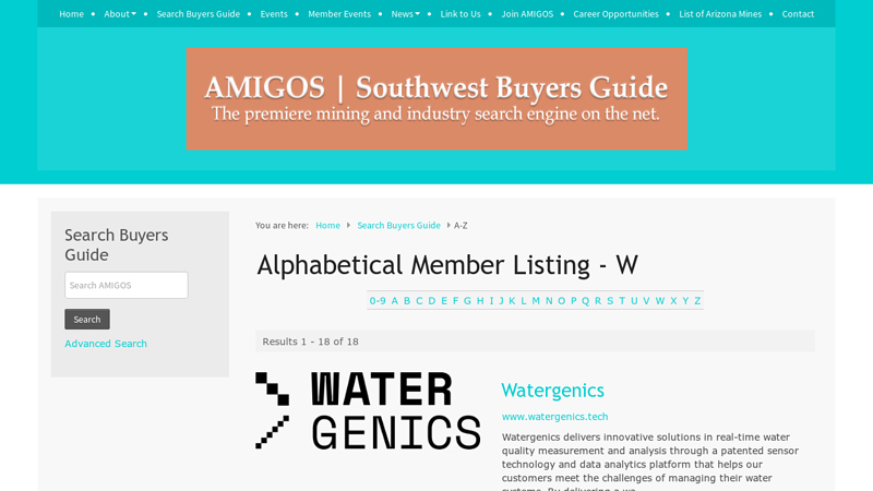 Alphabetical Member Listing amigos truck parts