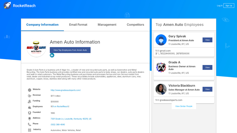 Amen Auto Information amen auto parts