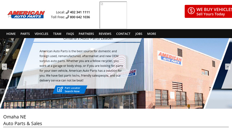 American Auto Parts used auto parts omaha nebraska