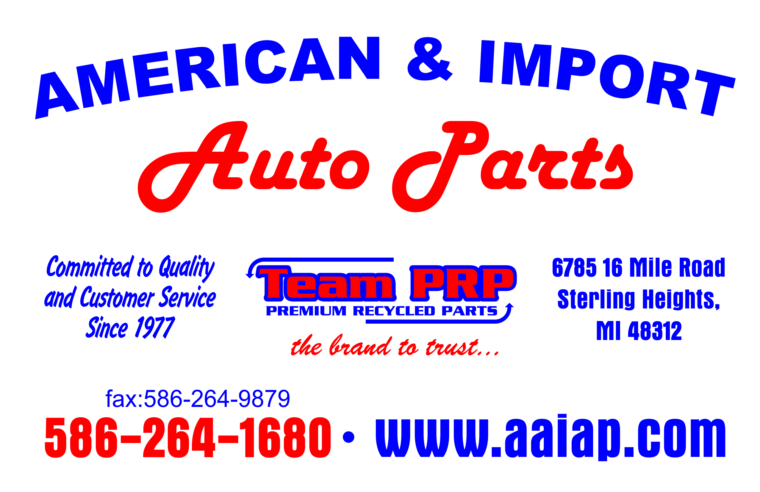 American & Import Auto Parts guide