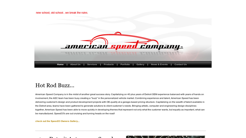 American Speed Company 32 ford coupe parts