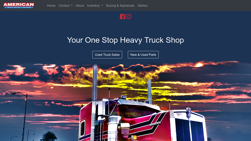 American Truck Sales & Salvage semi truck junkyard parts near me