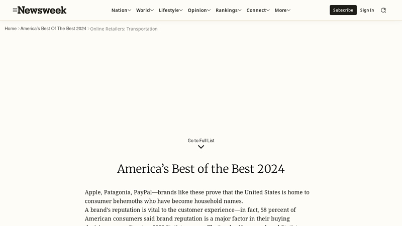 America's of the 2024 Auto Parts car parts stores usa