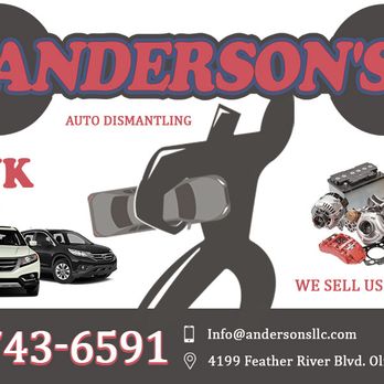 Anderson Auto Parts guide