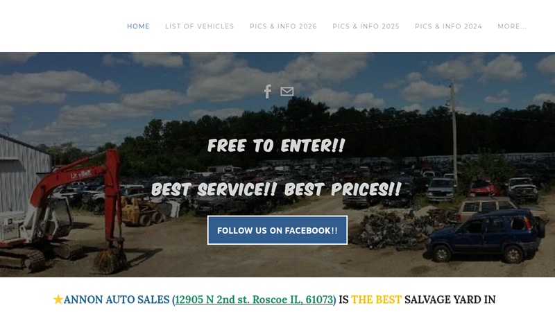 annon auto sales rockford used auto parts