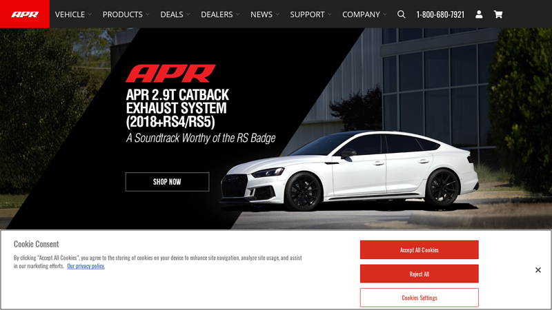 APR aftermarket car parts miami