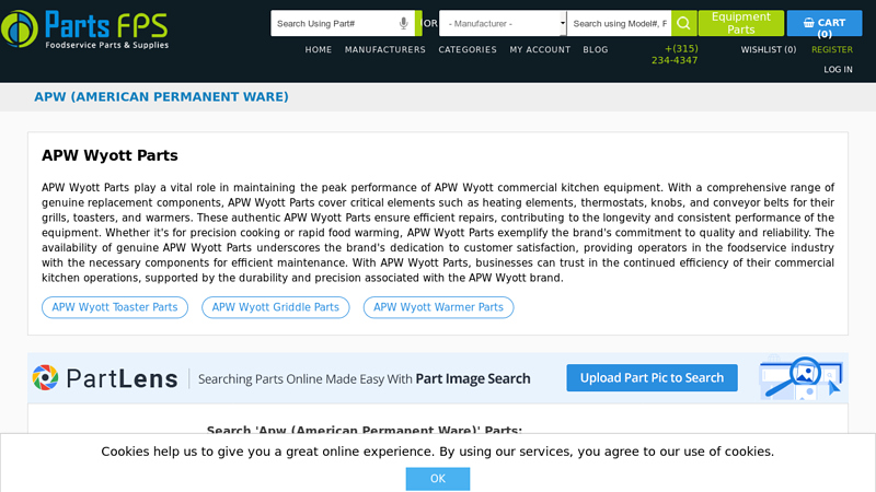 Apw (American Permanent Ware) apw auto parts