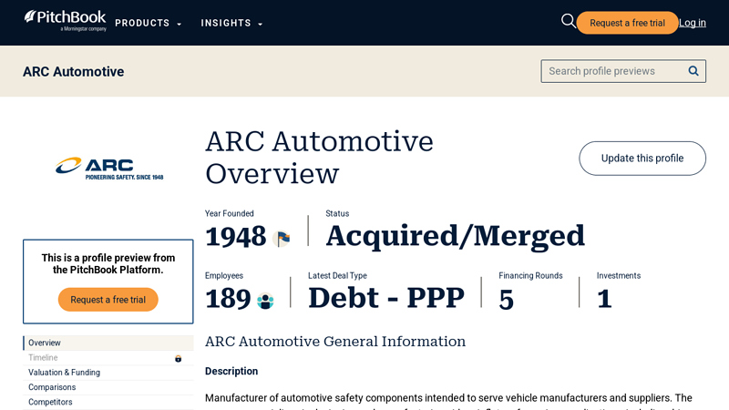 ARC Automotive 2025 Company Profile arc auto parts