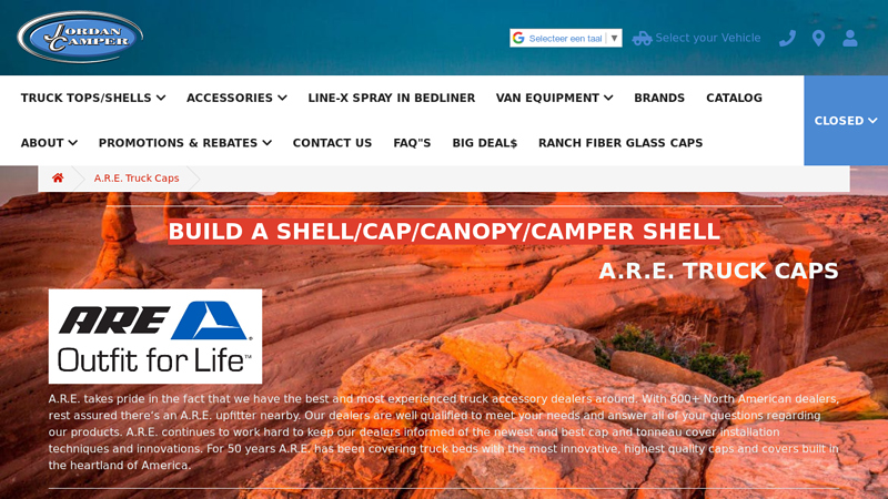 A.R.E. Truck Caps a r e truck cap parts