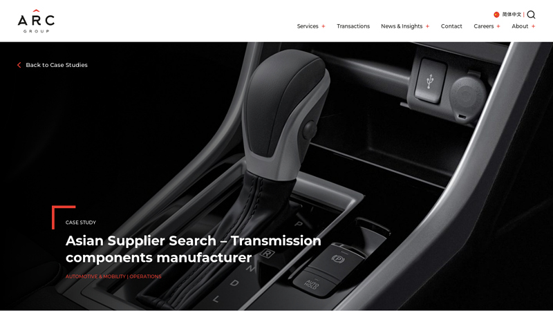 Asian Supplier Search arc auto parts