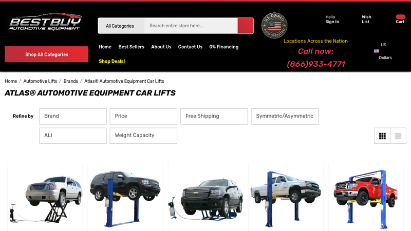 Atlas® Automotive Equipment Car Lifts atlas auto parts