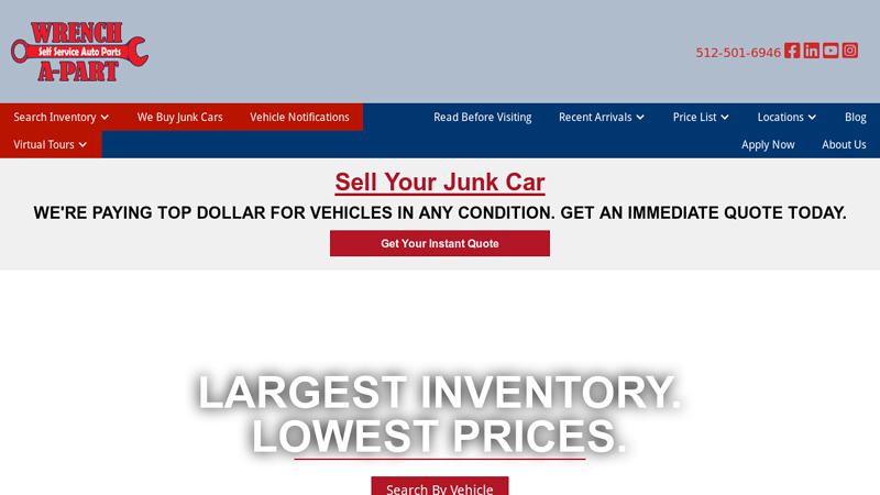 Austin Wrench used car parts austin