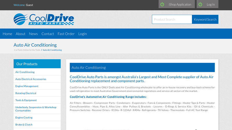 Auto Air Conditioning auto aircon parts