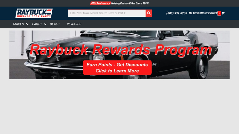 Auto Body Parts reading truck body parts catalog