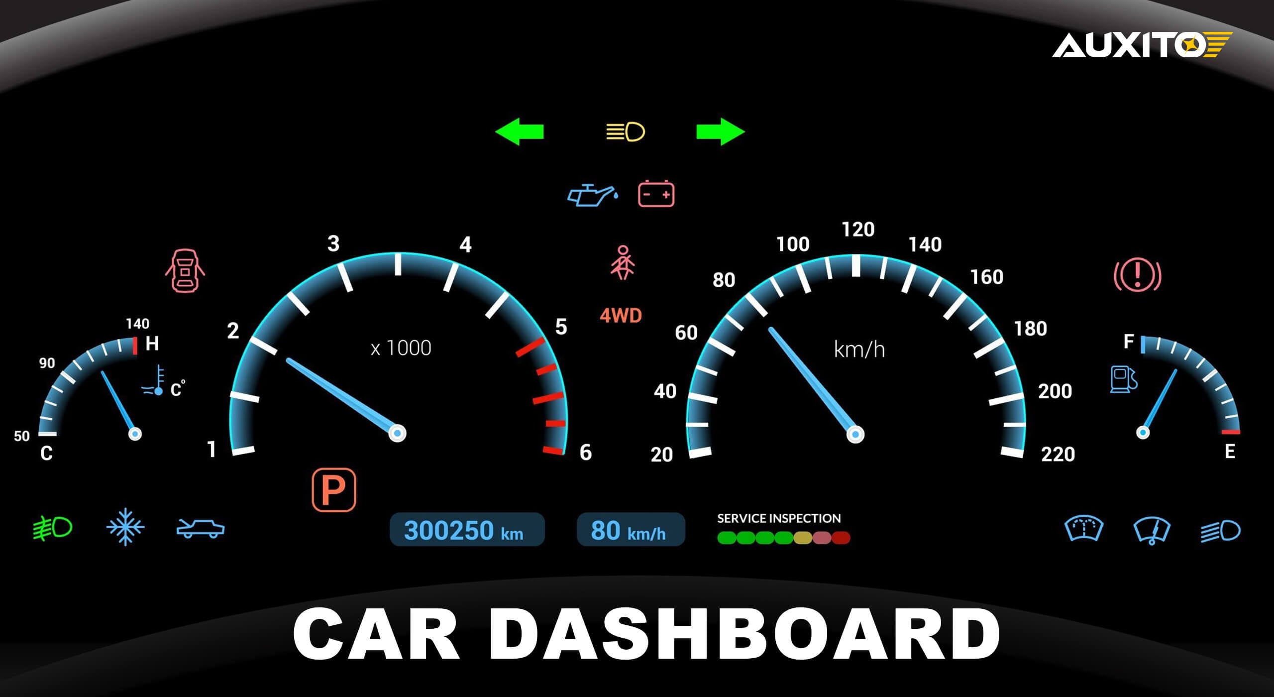 Auto Dash Parts guide